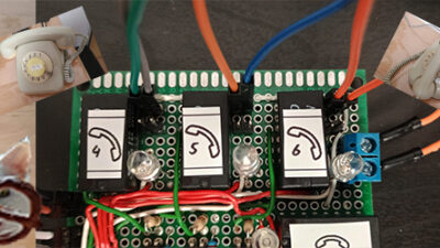 Telefonanlage für Wählscheibentelefone