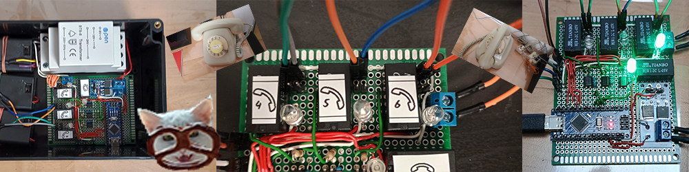 Telefonanlage für Wählscheibentelefone